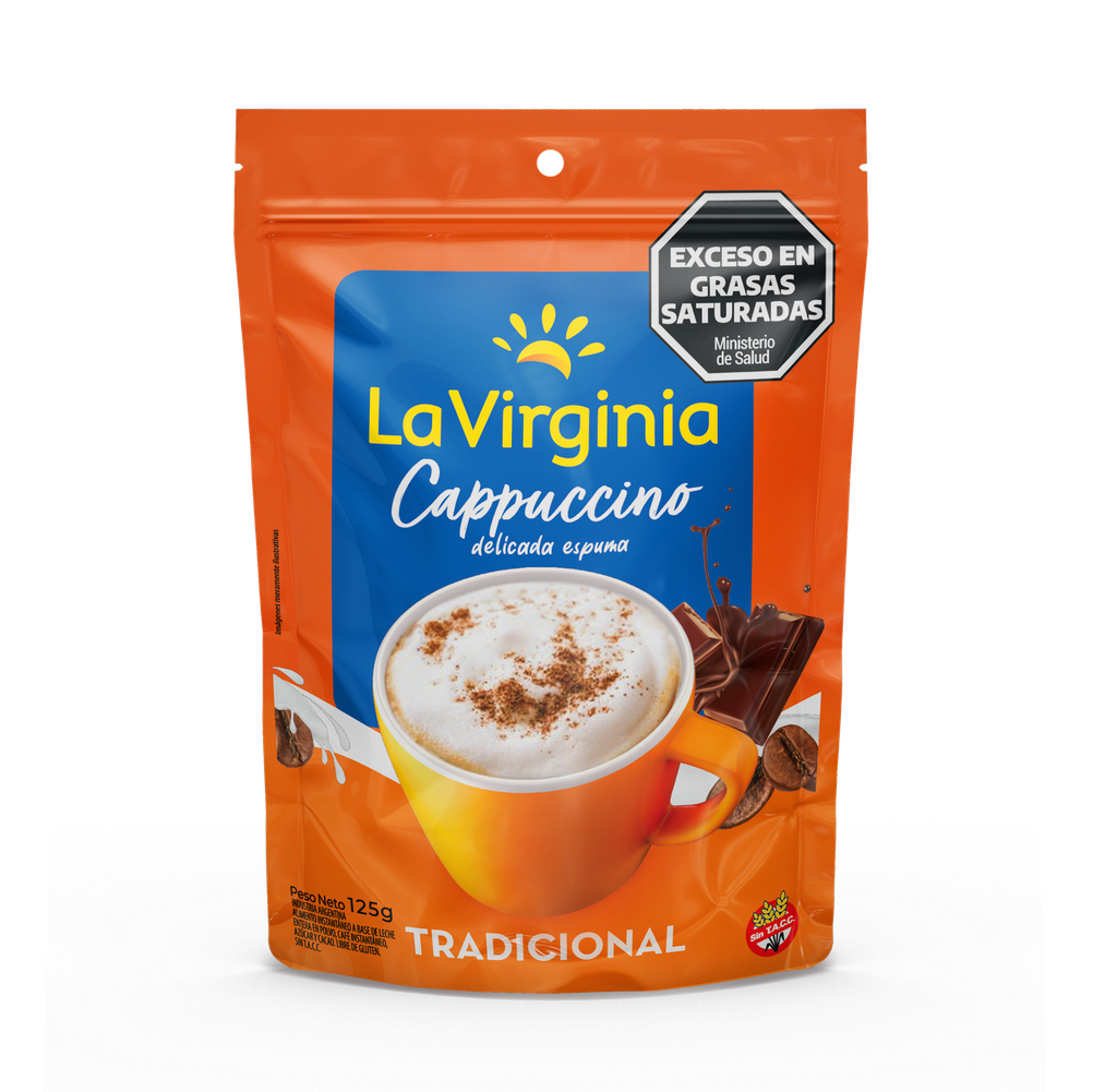 Cappuccino Tradicional La Virginia D/P x125g (x10)