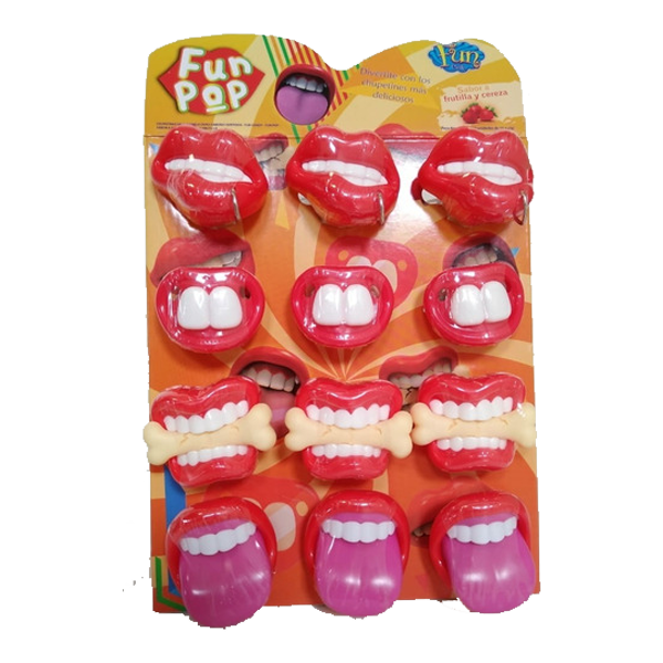 Chupetin Fun Pop Mix Stand 6x12u