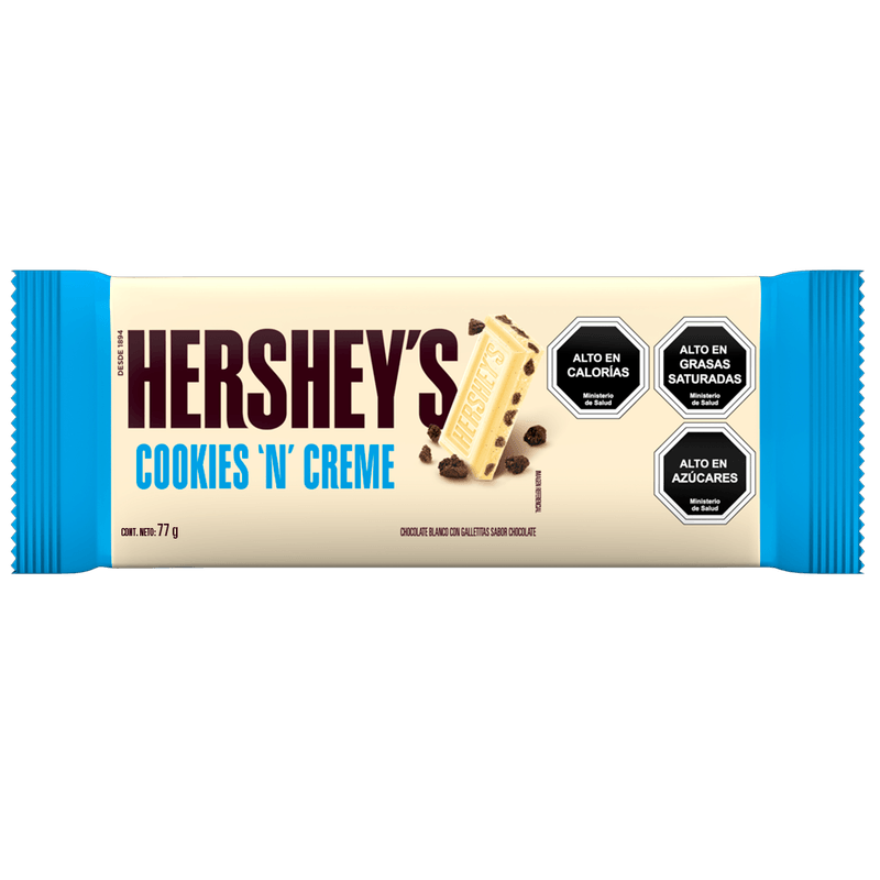 Chocolate Hershey's Cookies and Cream x77g (4x18)