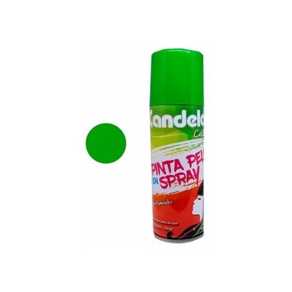 Pinta Pelo Color Verde x80g (x24)