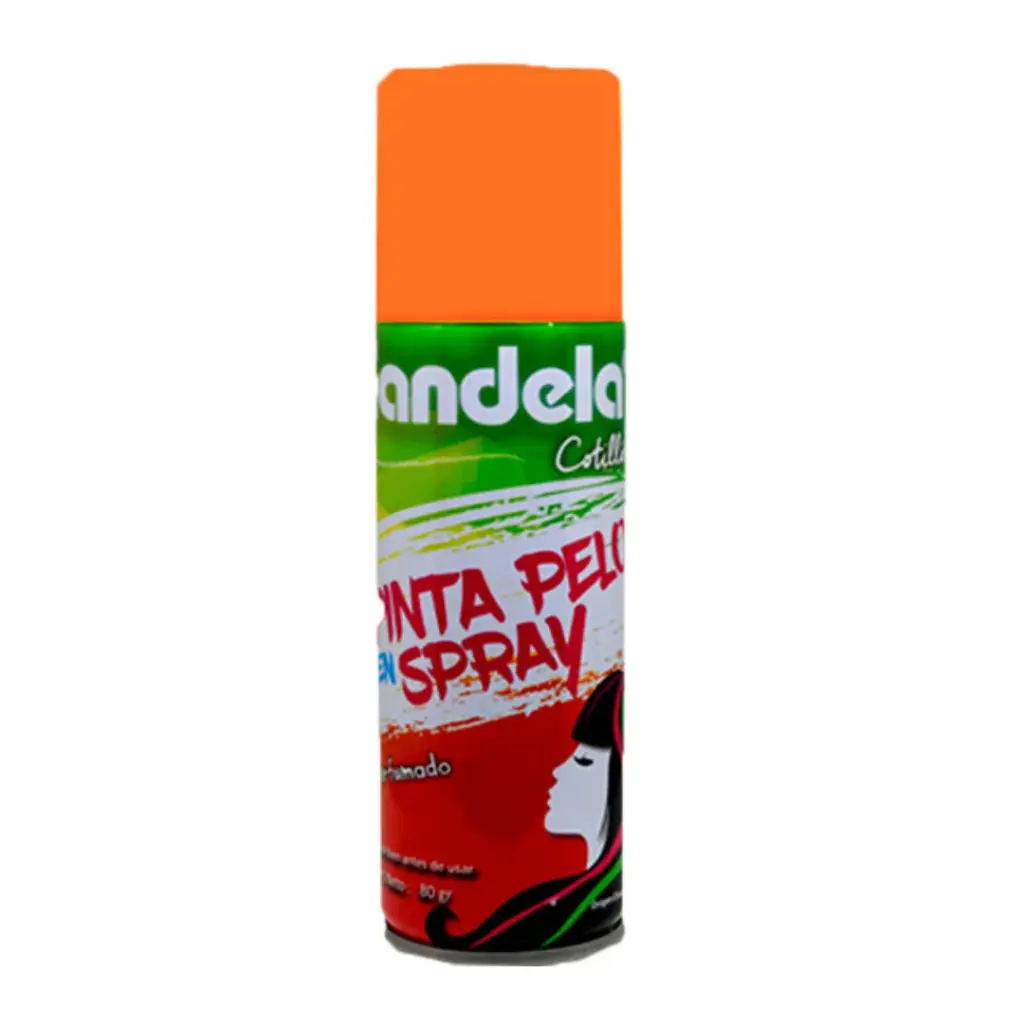 Pinta Pelo Color Naranja x80g (x24)
