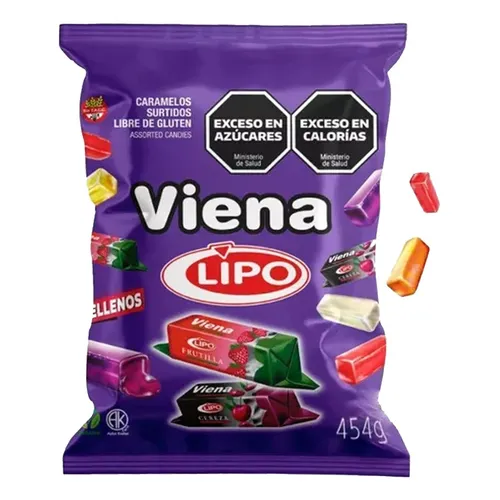 Caramelo Lipo Viena 24x454g.
