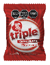 Alfajor Fantoche Triple Negro x85g (x12)