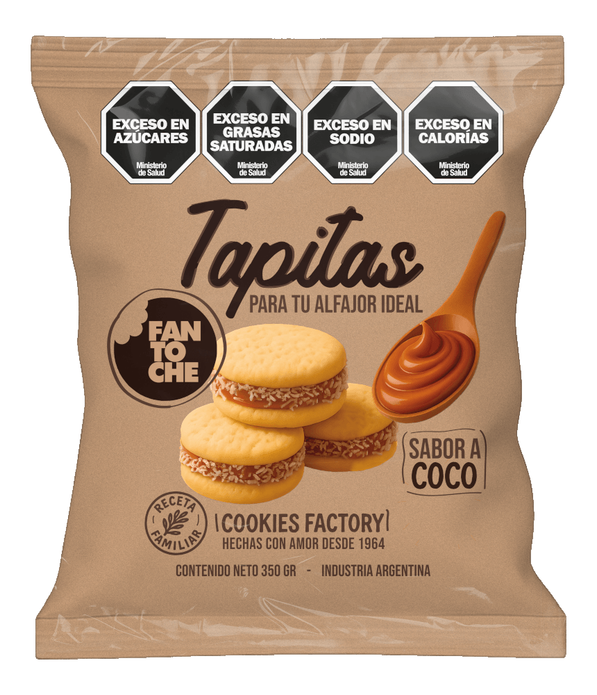 Galletitas Fantoche Tapitas x350g (x12)