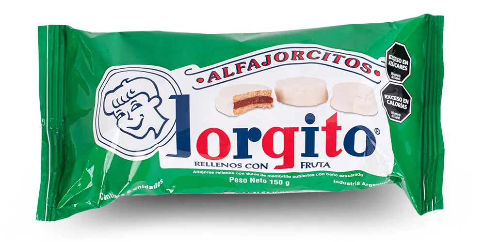 Mini Alfajores Jorgito De Fruta x6u (x18x6)