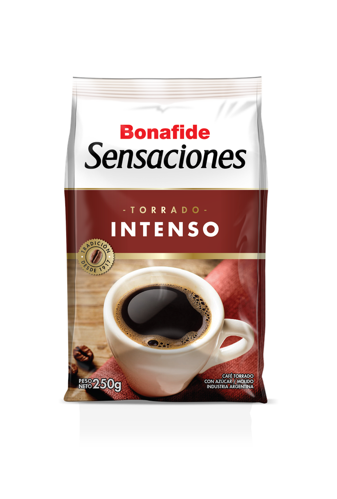 Café Bonafide Sensaciones Intenso x250g (x8)