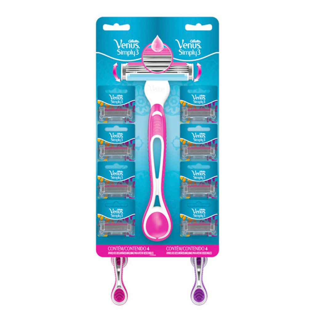 Gillette Venus 3 Suave x8u (10x8)
