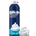Gillette Foamy Mentol x312g (x12u)