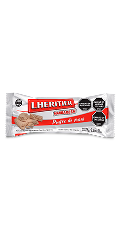 Postre de Maní Lheritier Marrakesh x75g (x40)