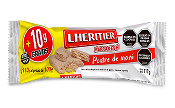 Postre de Maní Lheritier Marrakesh x110g (x40)
