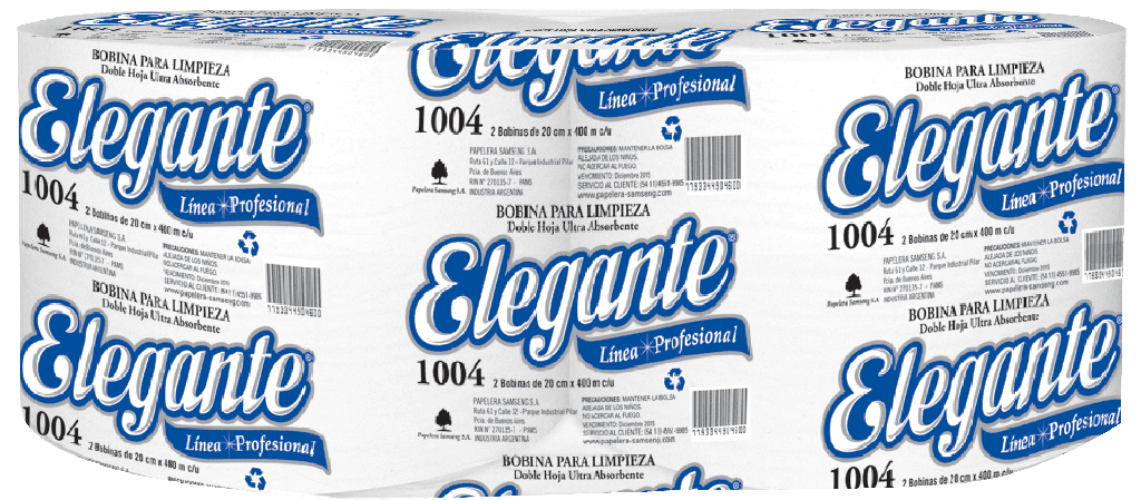 Bobina Industrial Elegante 19cm x 400m D/H (x2)