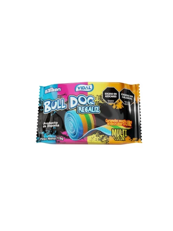 Regaliz Bulldog Roll Multicolor x29g (6x24)