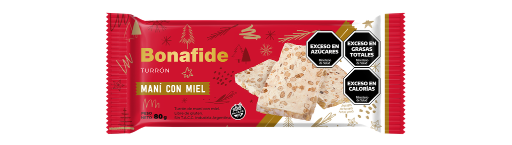 Turrón Cremona de Maní x80g (x56)