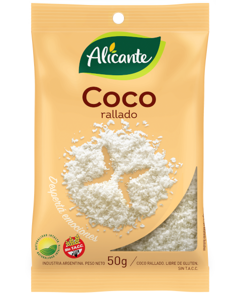 Coco Rallado Alicante sin Tacc x50g (x25)