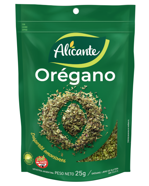 Orégano Alicante sin Tacc x25g (x12)