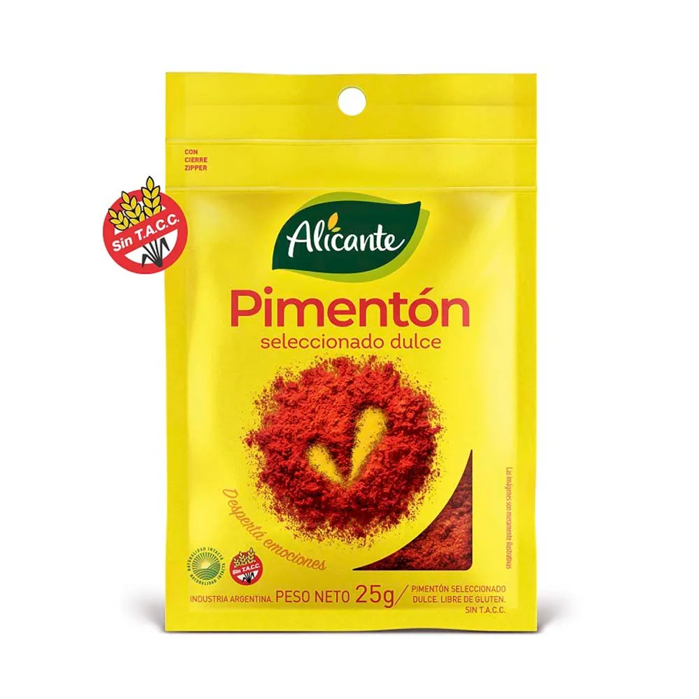 Pimentón Alicante sin Tacc x25g (x24)