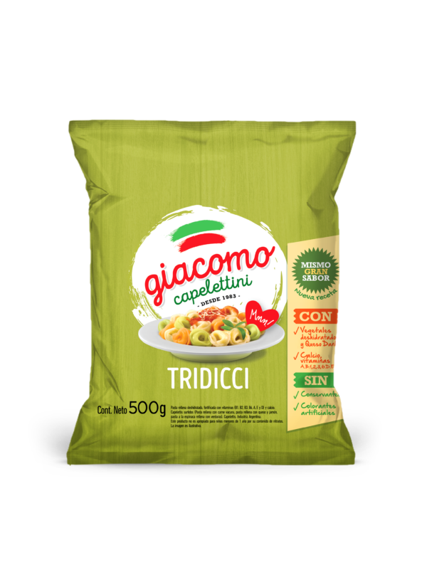 Capelettini Giacomo Tridicci x500g (x12)