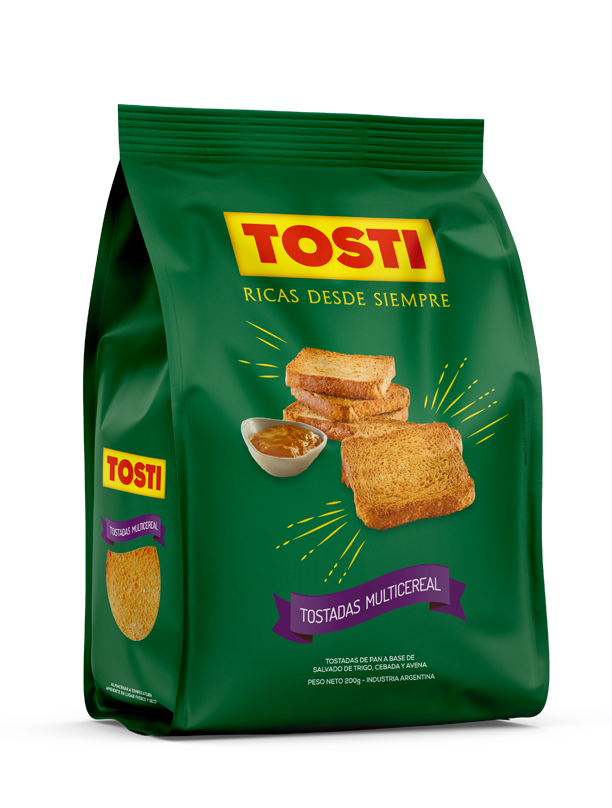 Tostadas Tosti Multicereal x200g (x12)