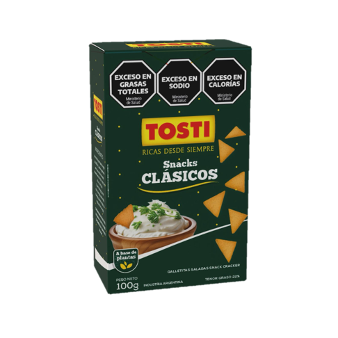 Snack Triangulito Tosti Clásico x100g (x16)
