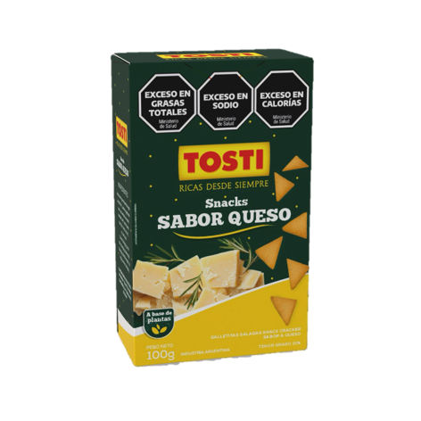 Snack Triangulito Tosti Queso x100g (x16)