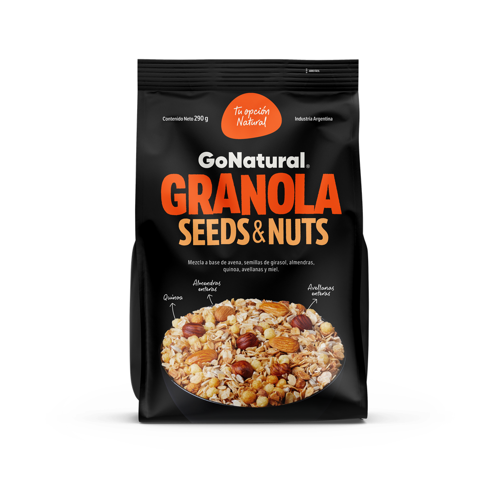 Granola Seeds & Nuts Go Natural x290g (x24)