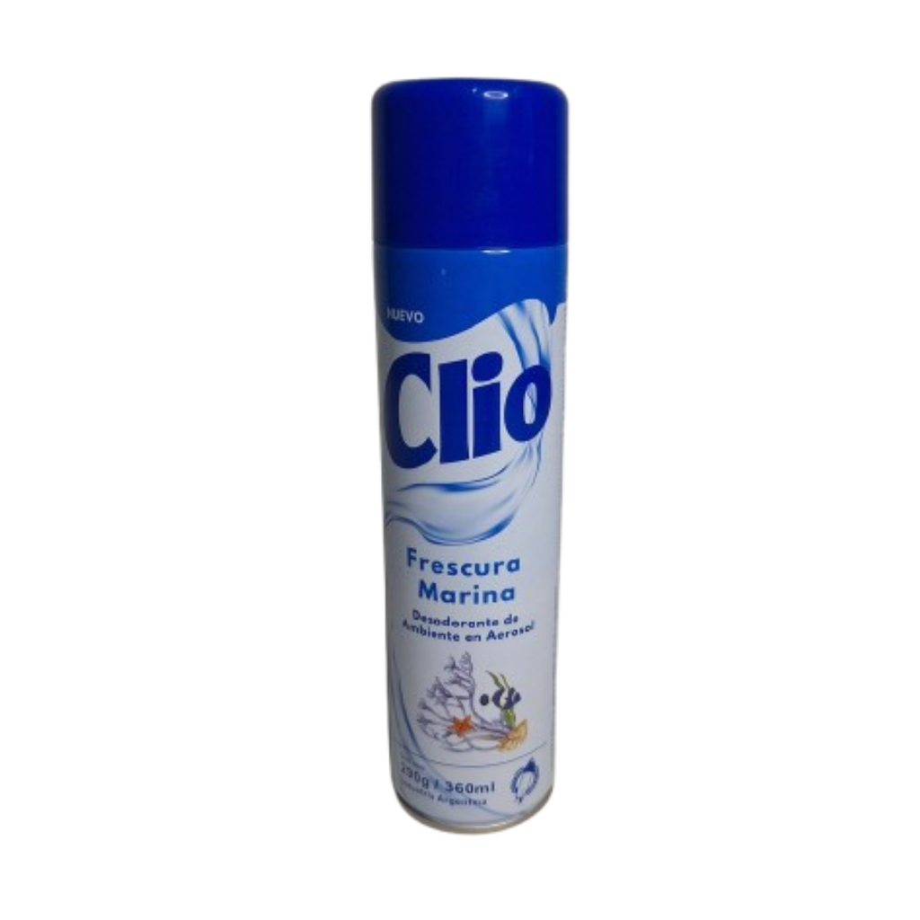 Desodorante de Ambiente Clio Frescura Marina x360ml (x12)