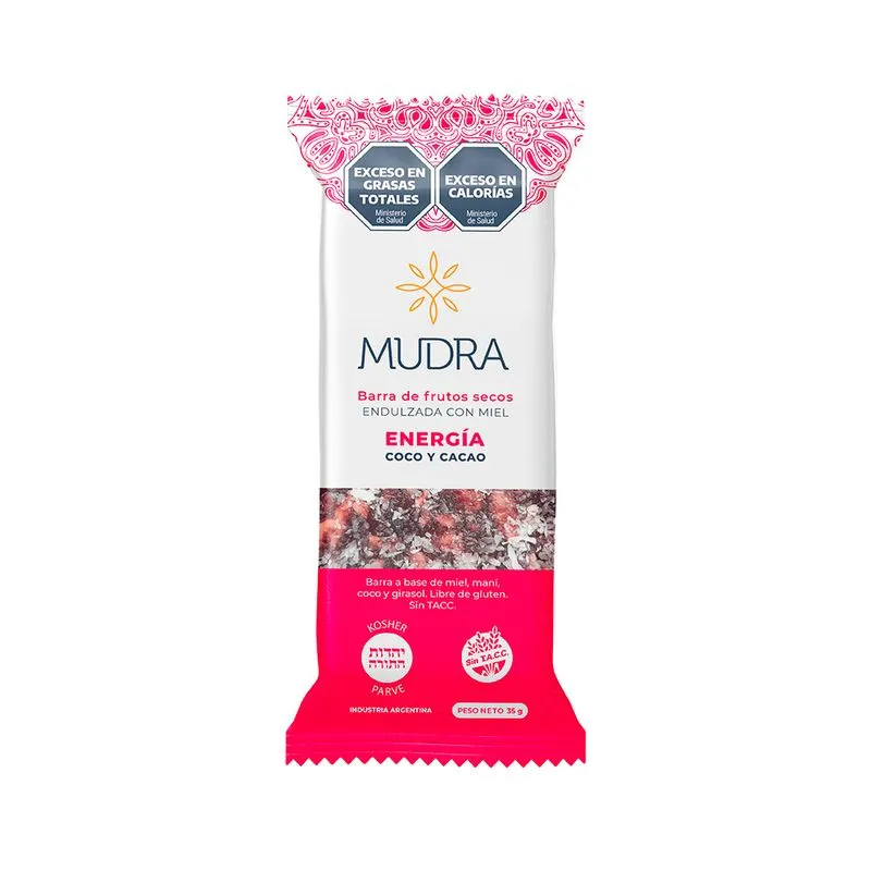 Barra Mudra Energía x35g (8x14)