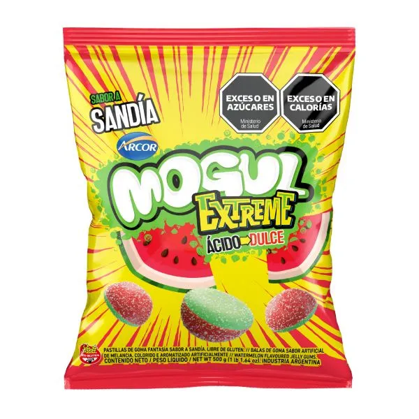 Goma Mogul Sandía Extreme x500g (x6)