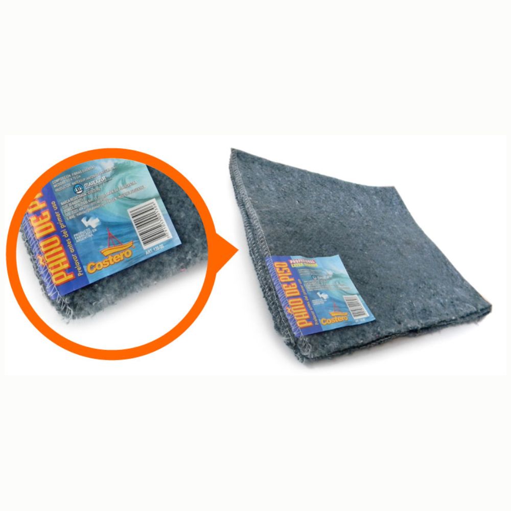 Paño De Piso Gris Profesional 60x70cm (x60)