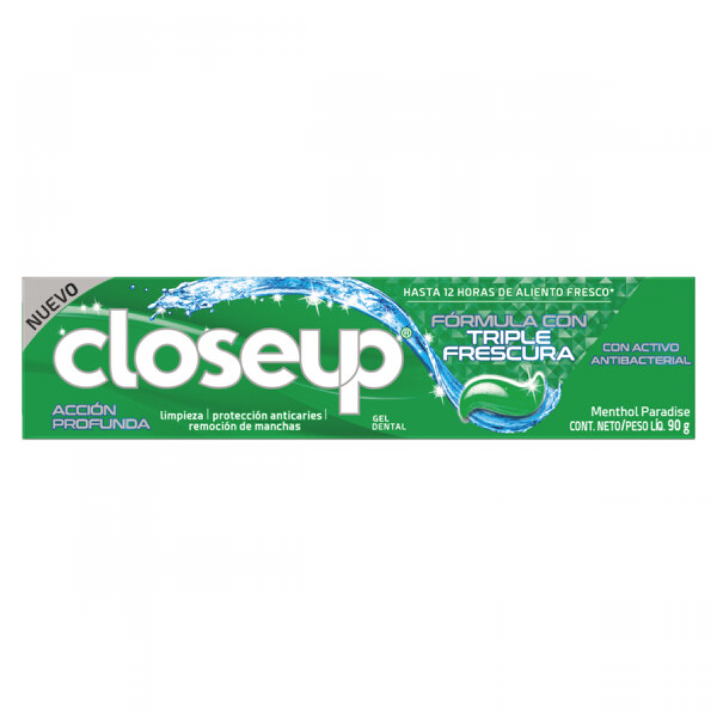 Pasta Dental Close Up Menthol Paradise x90g (x12)