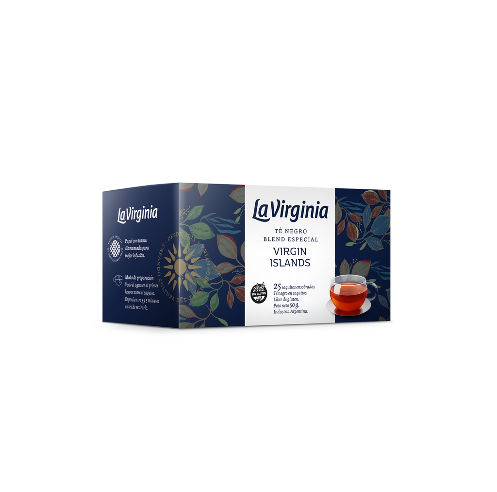 Té La Virginia Virgin Islands x25u (6x25)