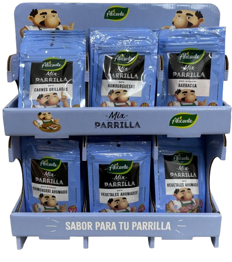 Mix Parrilla Alicante Exhibidor x720g