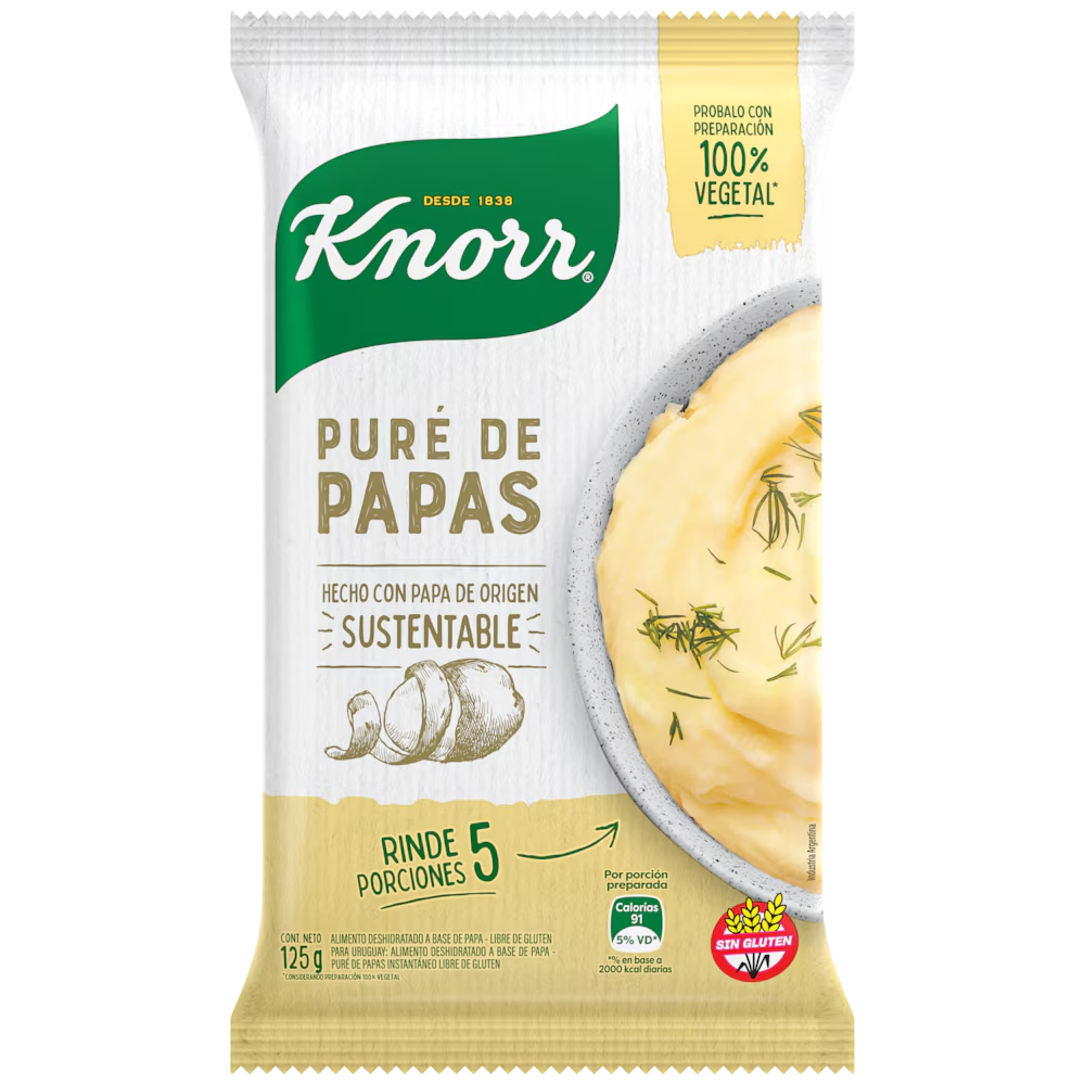 Puré de Papas Knorr x125g (x12)