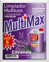 Limpiador Multiuso Multimax Lavanda Rinde 5 L x150ml (x15)