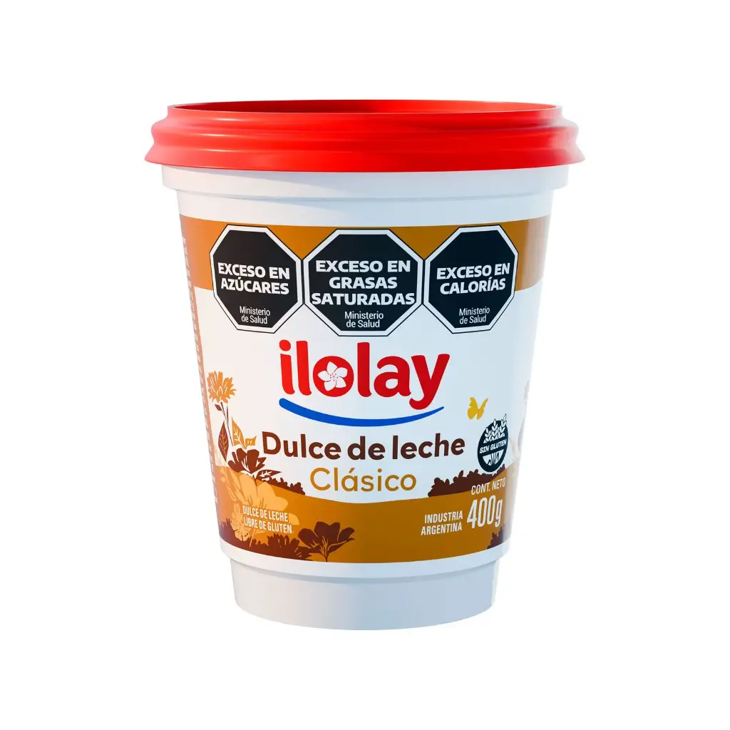Dulce de Leche Clásico Ilolay x400g (x12)