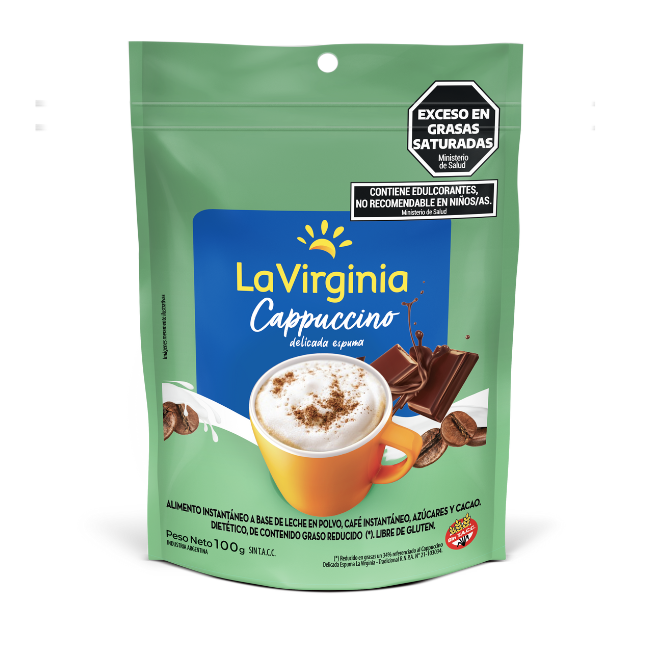 Cappuccino Light La Virginia D/P x100g (x10) 