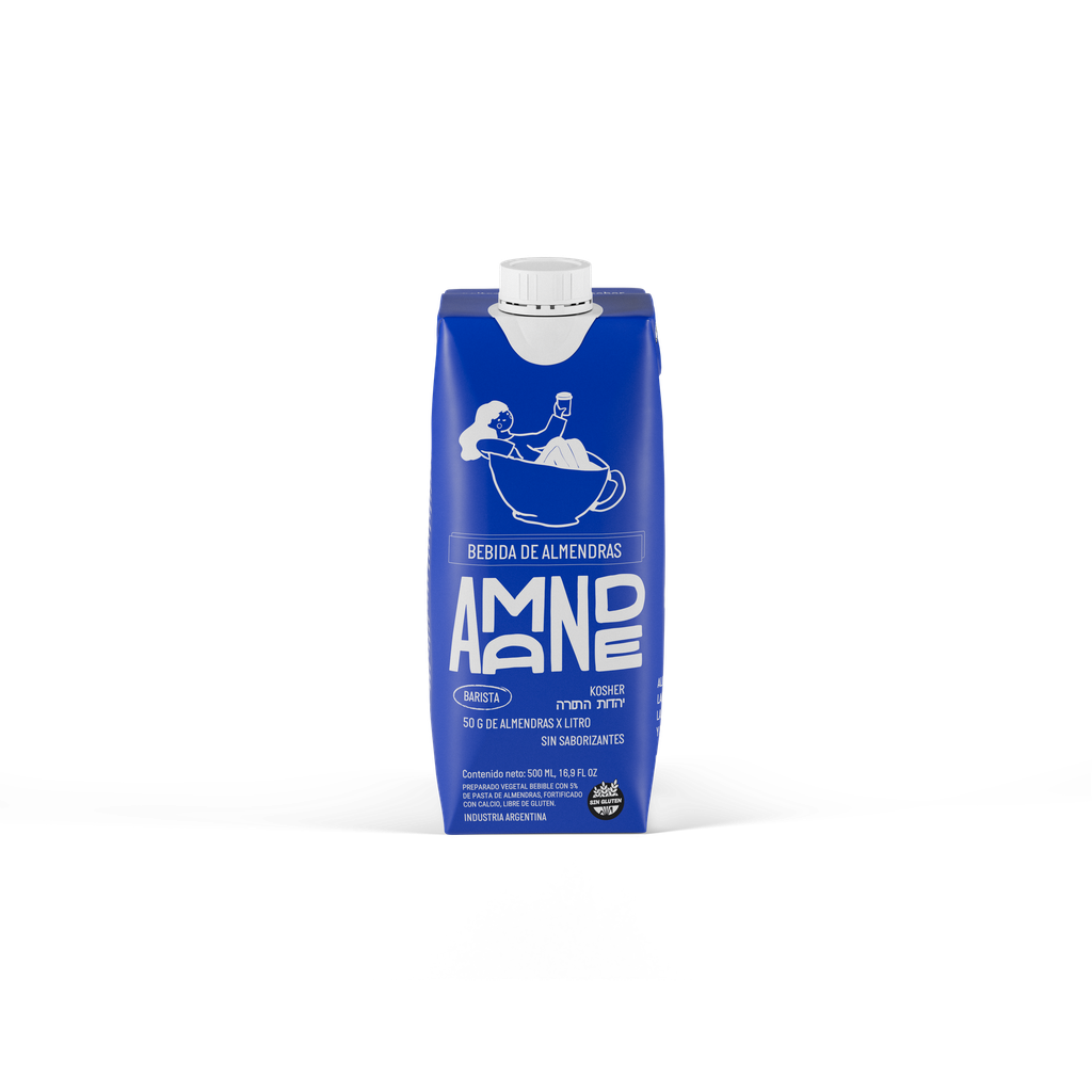 Leche de Almendras Sabor Original Amande x500ml (x12)