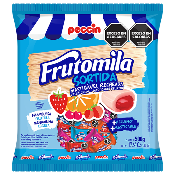 Caramelo Masticable Frutomila Surtida x500g (x12)