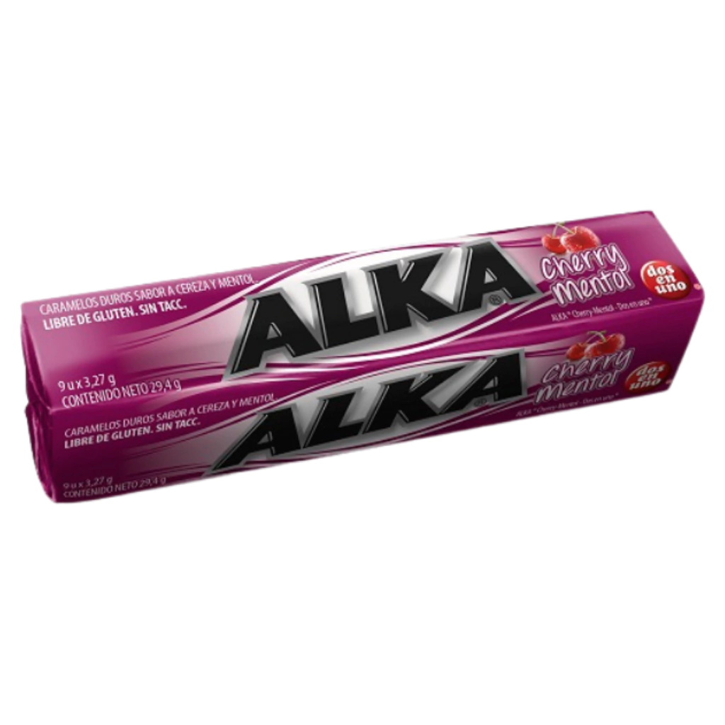 Pastilla Alka Cherry y Mentol x29,4g (12x12)