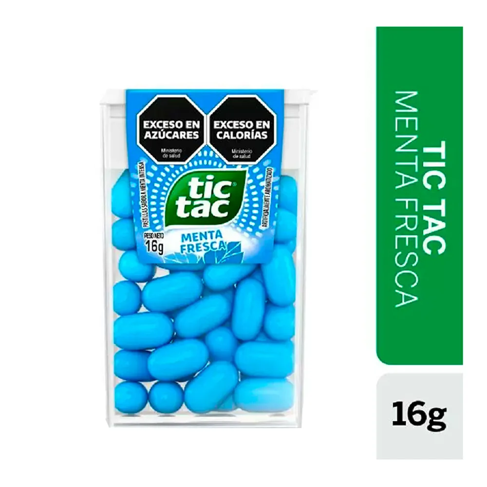 Tic Tac Menta Fuerte x16g (24x12)