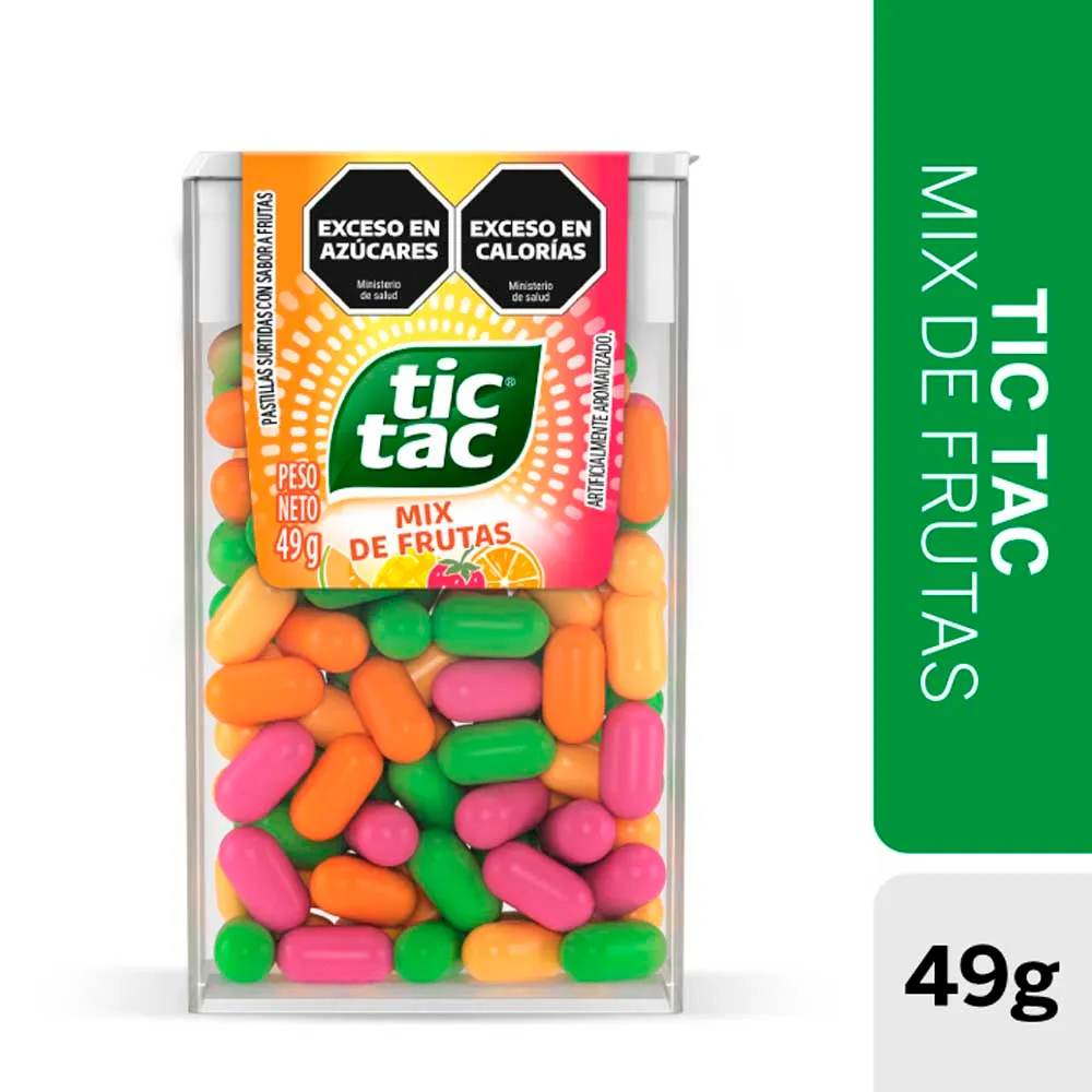 Tic Tac Mix de Frutas 100 x49g (6x12)