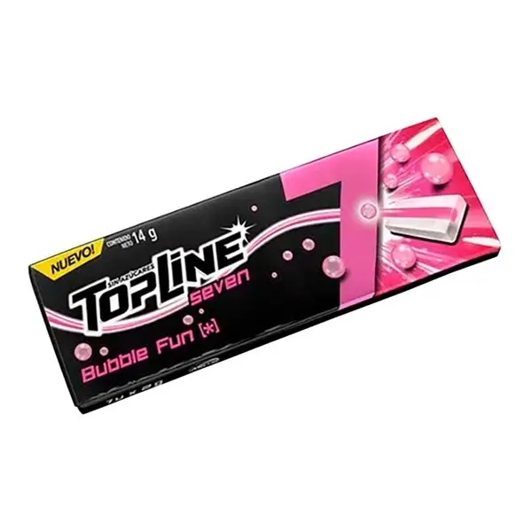 Top Line 7 Bubble Fun Tutti Frutti x14g (20x16)