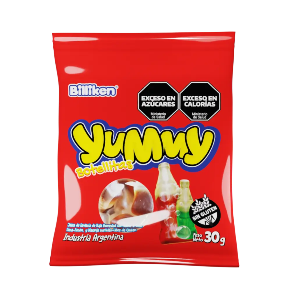 Gomitas Yummy Botellita x30g (12x12)