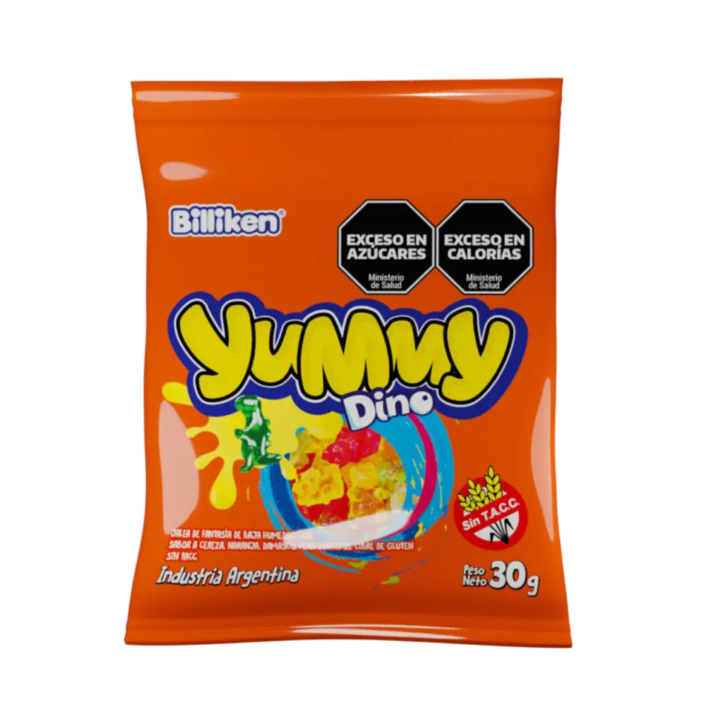 Gomitas Yummy Dino x30g (12x12)