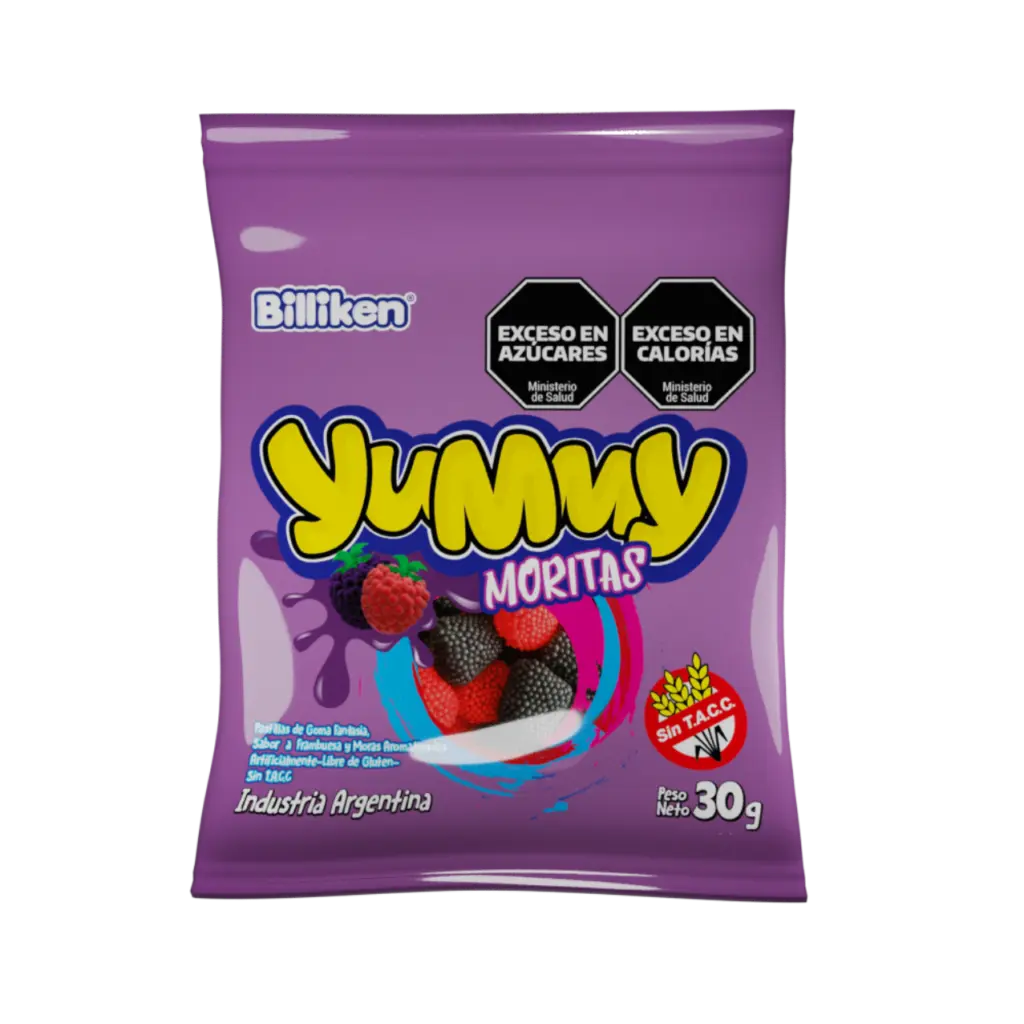 Gomitas Yummy Moritas x30g (12x12)