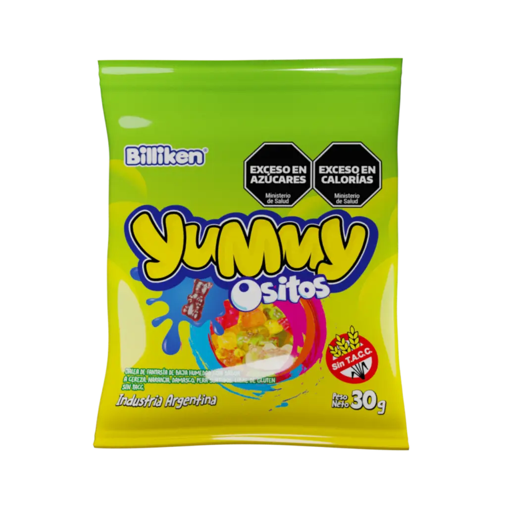 Gomitas Yummy Ositos x30g (12x12)