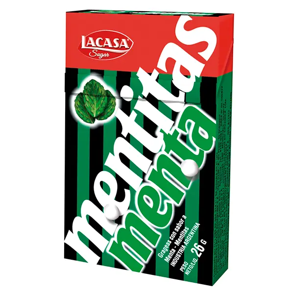 Mentitas Pastilla Menta x26g (12x12)