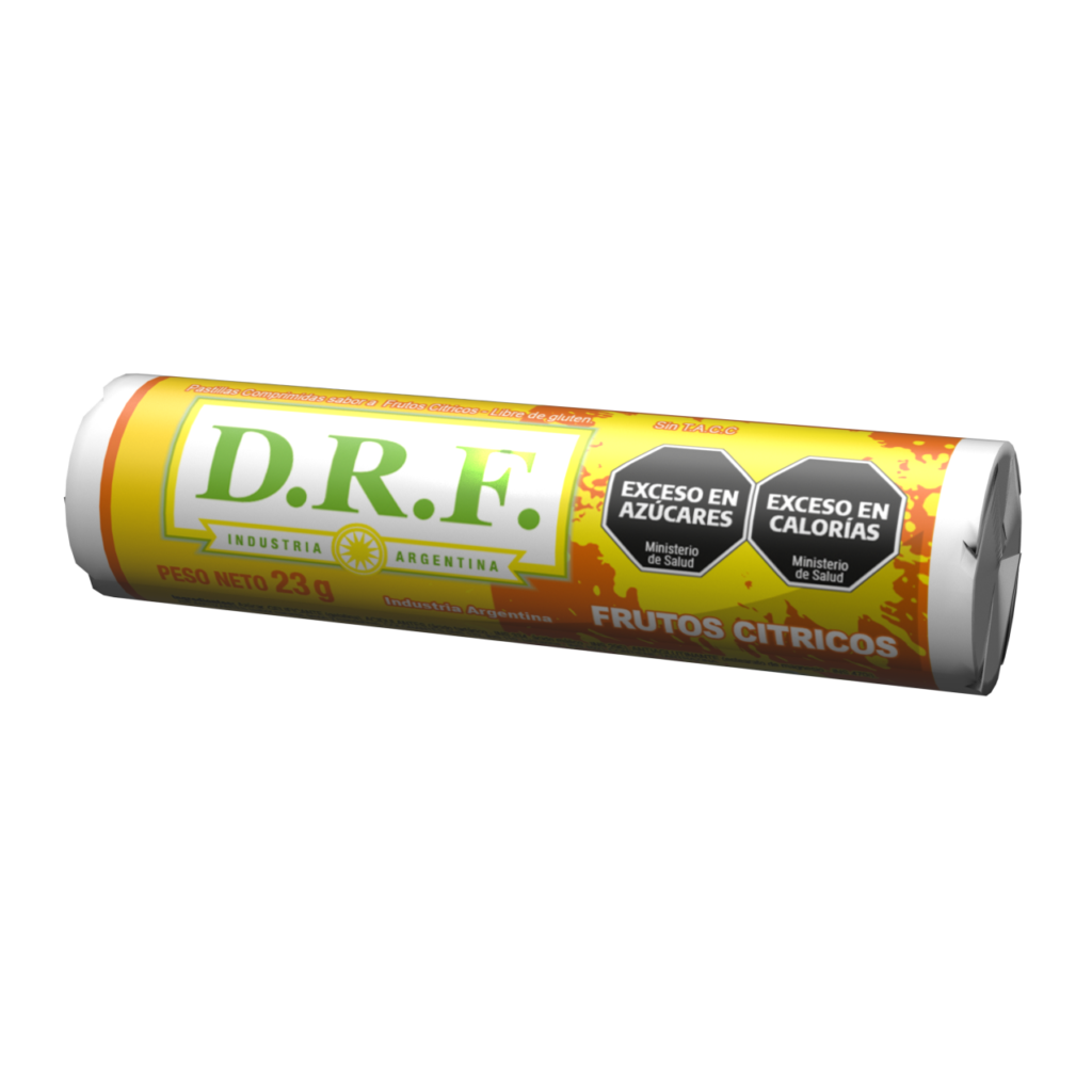 Pastilla DRF Intense Citrus x23g (12x12)