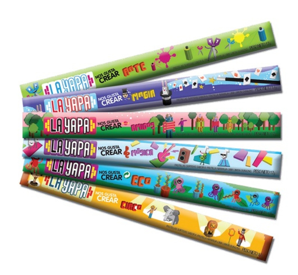 Pastilla La Yapa x17g (18x36)