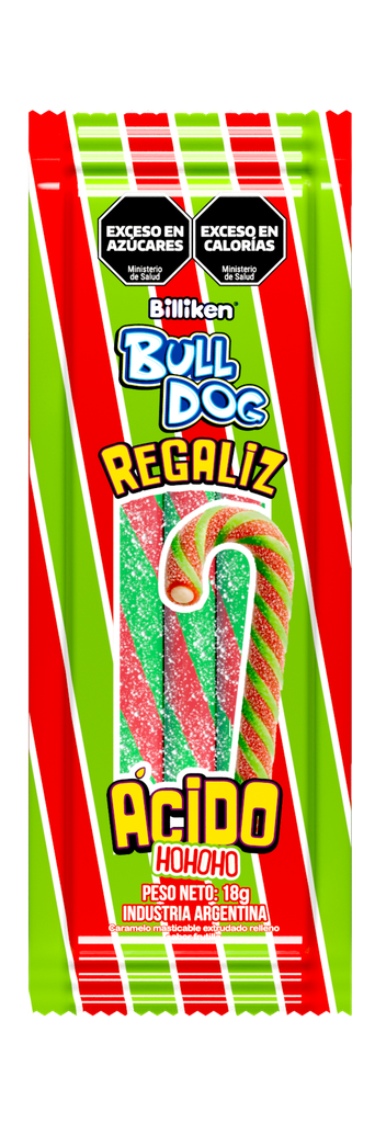 Tubito Bulldog Navidad x18g (12x12)